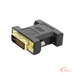 Adaptador DVI-D 24+5 Macho para Vga Femea Chip Sce