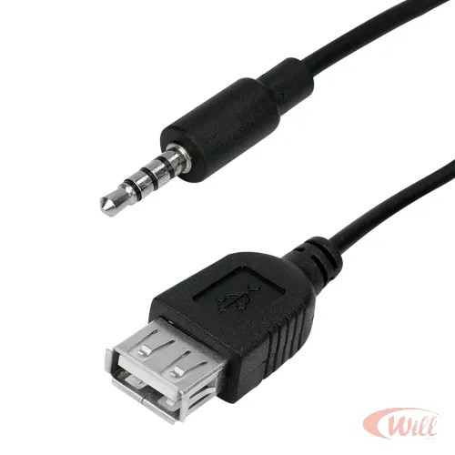 Cabo P3 Estereo + Usb Femea 25 CM Performance Sound Cabo P3 Estereo + Usb Femea 25 CM Performance Sound