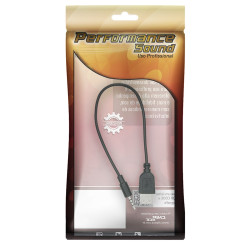 Cabo P3 Estereo + Usb Femea 25 CM Performance Sound