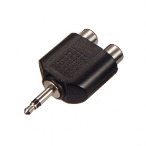 Adaptador Plug P2 Mono para 2 Jack Rca Adaptador Plug P2 Mono para 2 Jack Rca