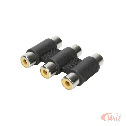 Emenda Rca Femea Tripla Emenda Rca Femea Tripla