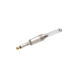 Plug P10 Mono Com Trava Mola Ponta Gold
