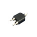 Adaptador 2 Rca Macho x 1 Rca Macho